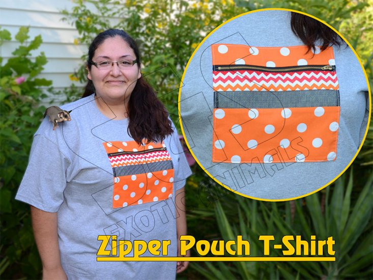 Zipper Pouch T-Shirt - Click Image to Close